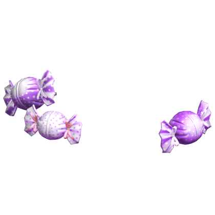 Candy Core Hair Clips Sweet Cute Accessory Purple