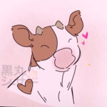 Cow and baby cow fans