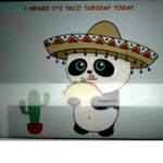 #pandas squad, And #taco squad.