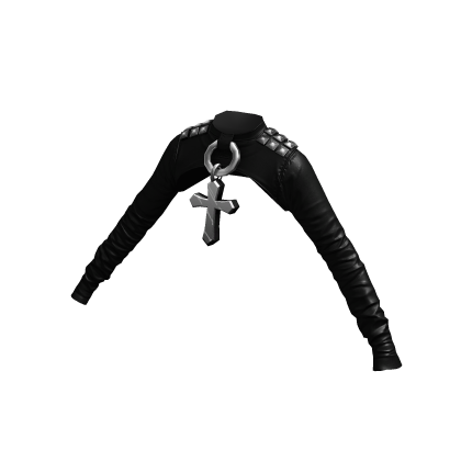 Goth Y2K Shrug Black thumbnail