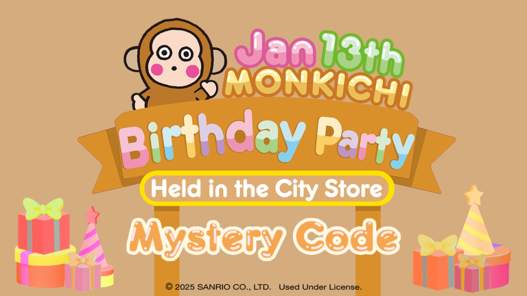 Birthday event is here!