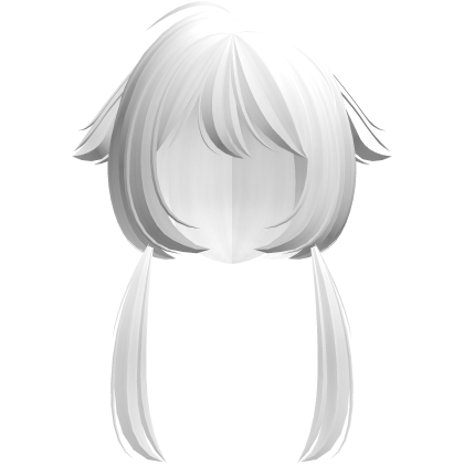 white alternative jellyfish vkei hair Roblox item