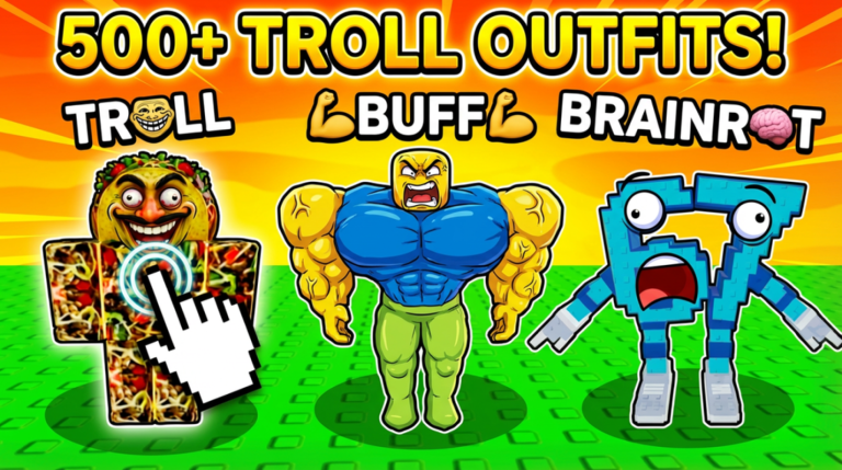 [NEW📢] 500+ Troll Brainrot Meme Outfit Ideas! screenshot 3