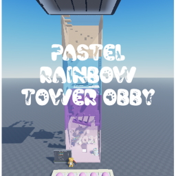 Pastel Rainbow Tower Obby