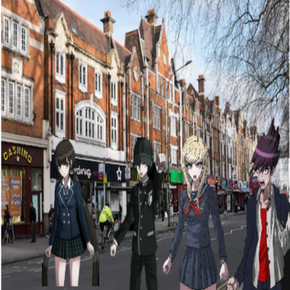 We all met at London  Roblox decal