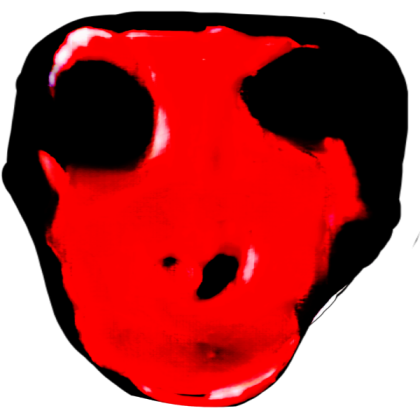 Analog, horror, red thing Roblox decal