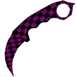 Basic Karambit Knife - Error Style