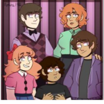 The aft on family gacha life fnaf group