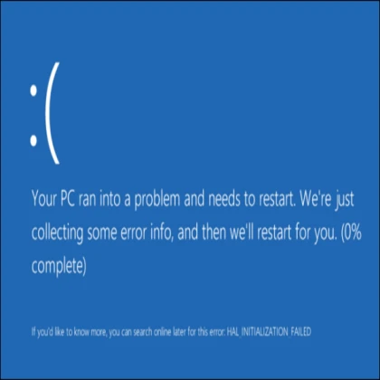 ERROR Blue Screen NoFilter