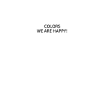 COLORS OF THE RAINBOW!