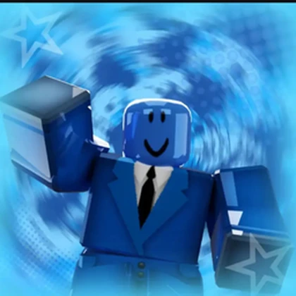 Blue Noob Fan group Roblox group icon