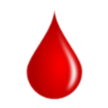 Blood Drop (Use for horror games) Roblox decal