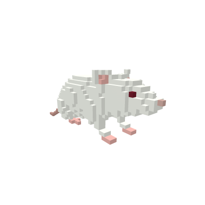 Pixel Lab Rat (Left Shoulder)