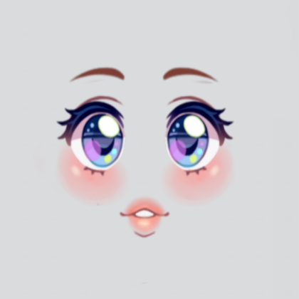 Cute face Roblox decal