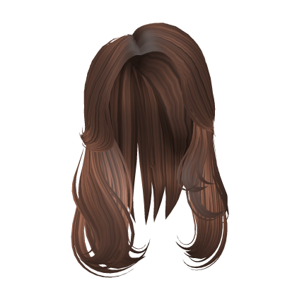 Layered School Girl Hair in Brown Roblox item