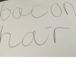 Bacon hairs only/bacon clan