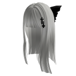 Pelo Gotico Blanco