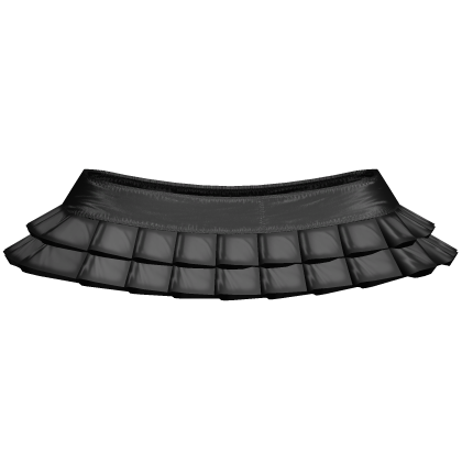 Black Gothic Layered Pleated Skirt Roblox item