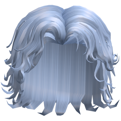 Wavey Sky Blue Surfer Male Curly Hair