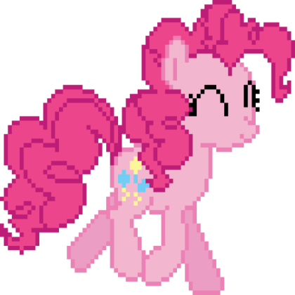 Pinkie Pie Pixel Art Roblox decal