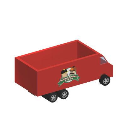 👑 Car and Truck from work at a pizza place Rest