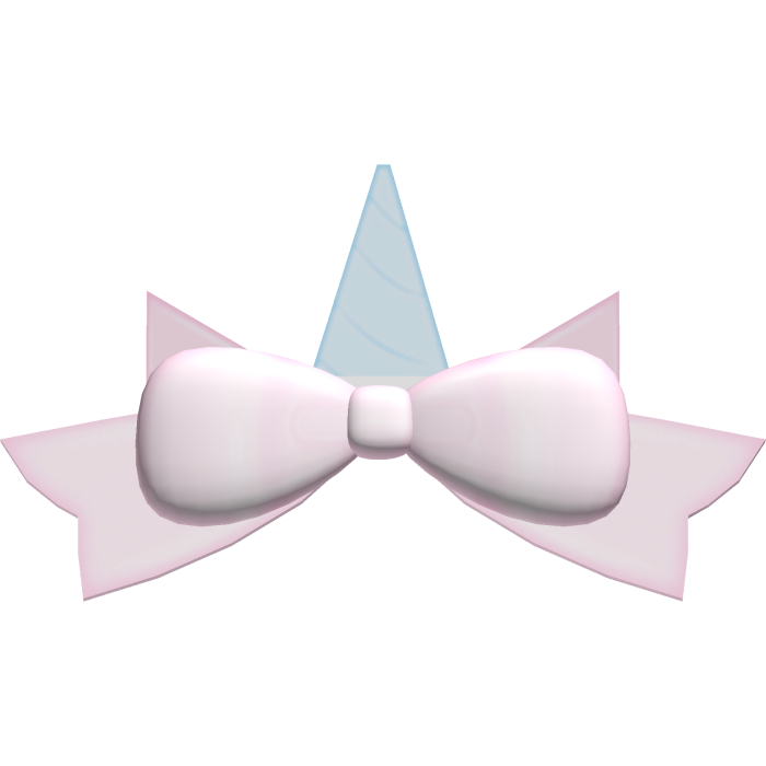 ♡ cutesy unikitty head bow