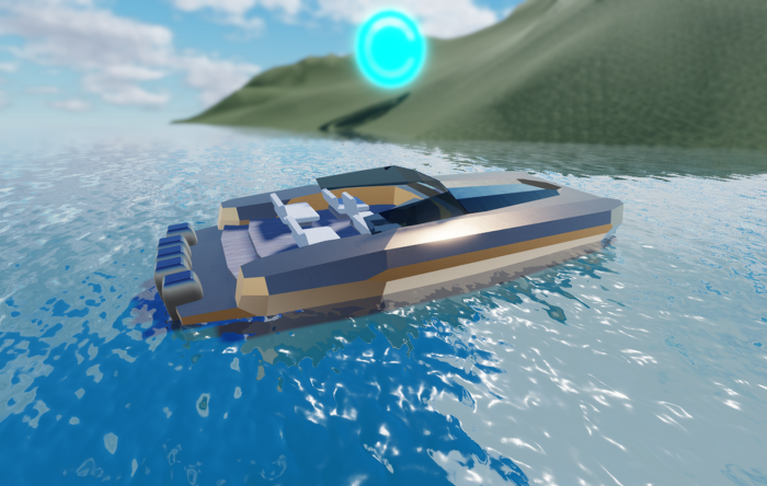 Driveable Speed Boat preview 1