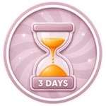 3 Days Roblox badge thumbnail