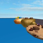 Go down Roblox's longest Waterfall using rafts!