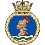HMS DAUNTLESS, D33