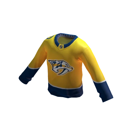Nashville Predators NHL Home Jersey Roblox item thumbnail
