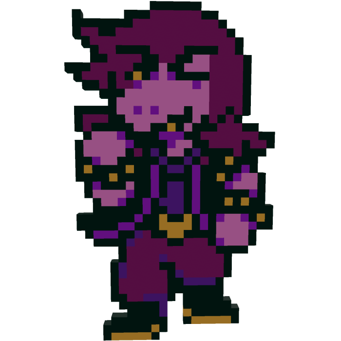 DELTARUNE Susie Shoulder Pal
