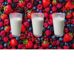 grapes and cherries and milkz