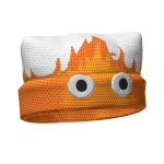 Flaming White Eyes  Beanie [WHITE]