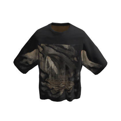 PARADISE LOST RUIN OVERSIZED TEE