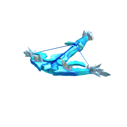 Frozen Blue Ice Crossbow