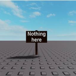 The very empty baseplate