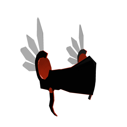Red Black Valkyrie Winged Helmet