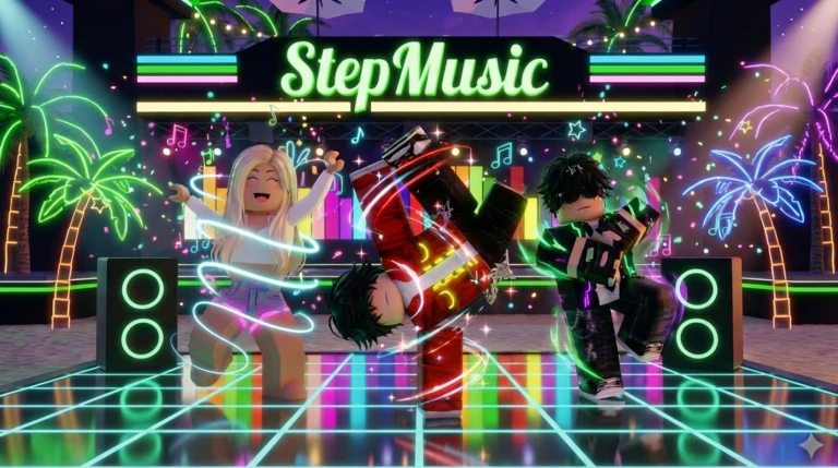 🎉[New Emotes] StepMusic🎉