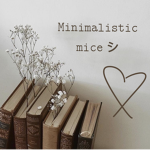 m i n i m a l i s t i c m i c e :)