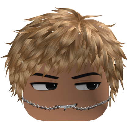 Nonchalant Boy w/ Blonde Hair & Chain 