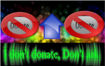 Nope, I don't donate.