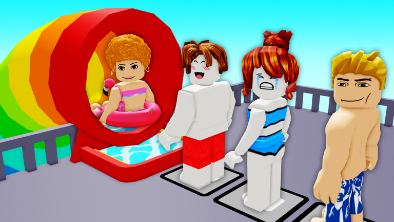 Highest Waterslide Line Simulator