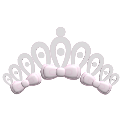 baby pink princess heart tiara