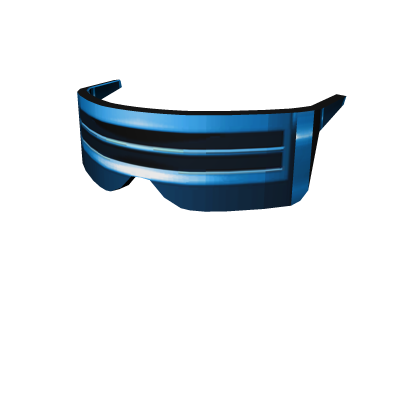 Blue Chrome Glasses