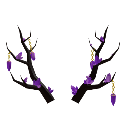 Amethyst Antlers (Pink) Roblox item