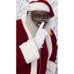 Black santa claws