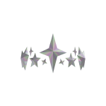 Star Cluster Crown Pearlescent