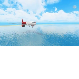Water landing (realistic) icon