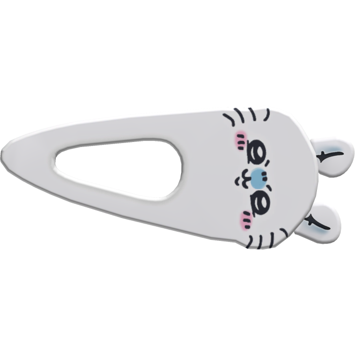 kawaii momonga hairclip 